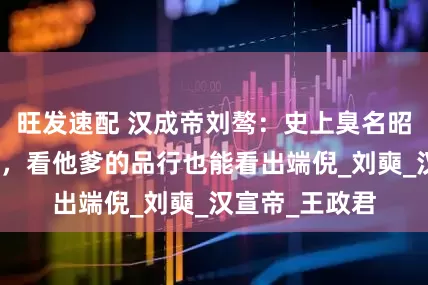 旺发速配 汉成帝刘骜：史上臭名昭著的酒色皇帝，看他爹的品行也能看出端倪_刘奭_汉宣帝_王政君